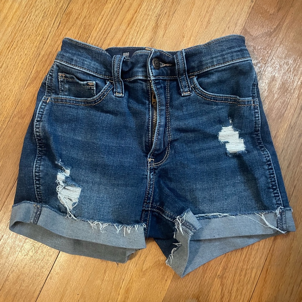 Hollister Denim Distressed Women's Shorts